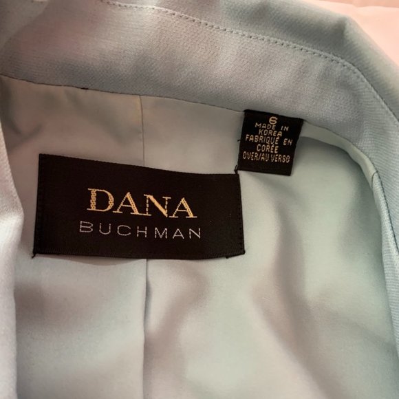 Dana Buchman Robin's-Egg Blue Spring Coat - Picture 11 of 14
